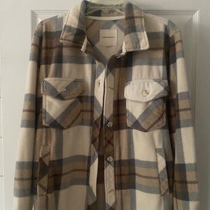 Thread & Supply plaid shacket